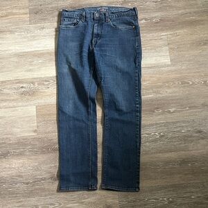 Denizen from Levi's Men's Dark Blue Slim Straight Jeans